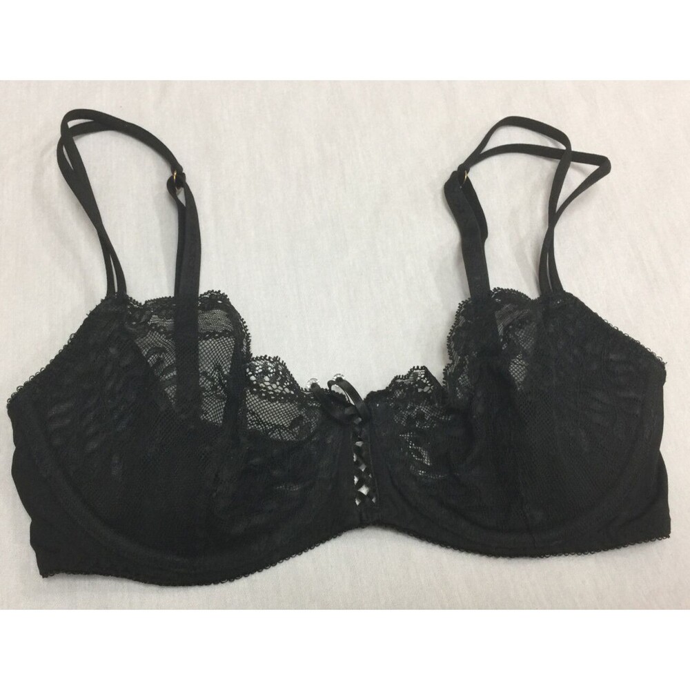 VICTORIA SECRET UNLINED DEMI WOMENS UNDERWIRE BRA SIZE 32D